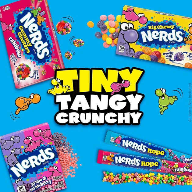 Конфеты Нердс желе в драже Nerds Gummy Clusters Candy 85г от