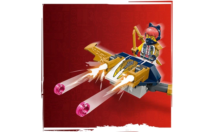 Конструктор LEGO Комбі-автомобіль команди ниндзя 576 деталей