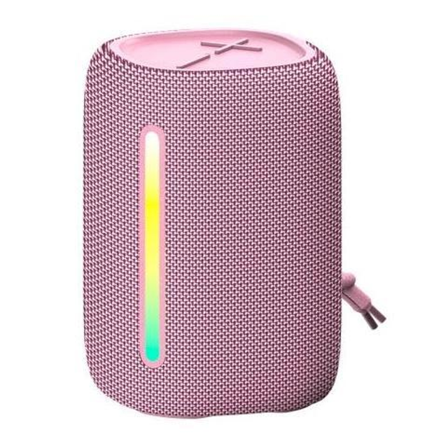 Портативна колонка ForEver BS-10 LED Pink - изображение 7
