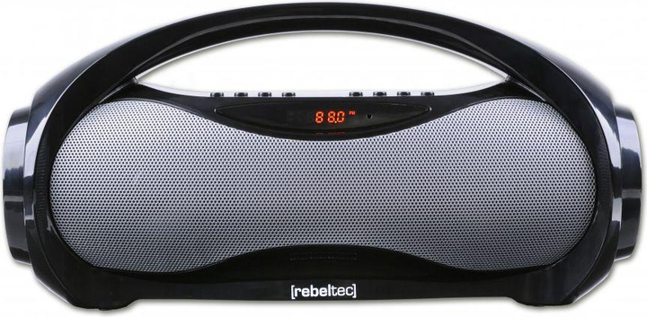 Динамік мобільний Rebeltec SoundBox 320 Black-Silver - изображение 1