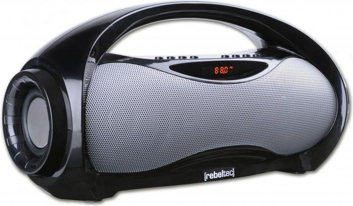 Динамік мобільний Rebeltec SoundBox 320 Black-Silver - изображение 2