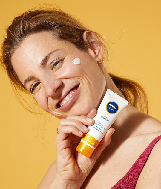 Krem do twarzy Nivea Sun Sensitive dla skóry wrażliwej ochronny SPF 50 50 ml (5900017088754) - obraz 5