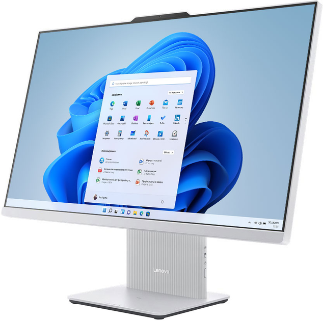 Monoblok Lenovo IdeaCentre AIO 24IRH9 (F0HN0037PB) Cloud Grey - obraz 3