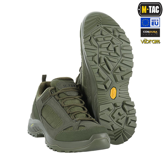 Тактические демисезонные кроссовки M-Tac Pro Line Ranger Green 37 - изображение 2