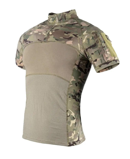 Летняя боевая рубашка потоотводная Tactical Series Multicam мультикам 2XL - изображение 1