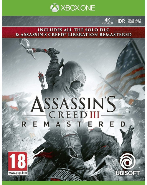 Гра Xbox One Assassins Creed 3 And AC Liberation Remaster (Blu-ray диск) (3307216111818) - зображення 1