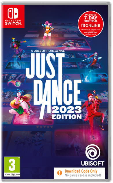 Гра Nintendo Switch Just Dance 2023 Edition Code In a Box (Картридж) (3307216247883) - зображення 1