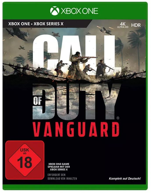 Гра Xbox Series X / Xbox One Call of Duty: Vanguard (Blu-ray диск) (5030917295652) - зображення 1