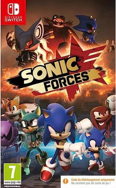 Gra Nintendo Switch Sonic Forces (Klucz elektroniczny) (5055277041480) - obraz 1