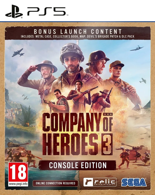 Гра PS5 Company of Heroes 3 (Blu-ray диск) (5055277049639) - зображення 1