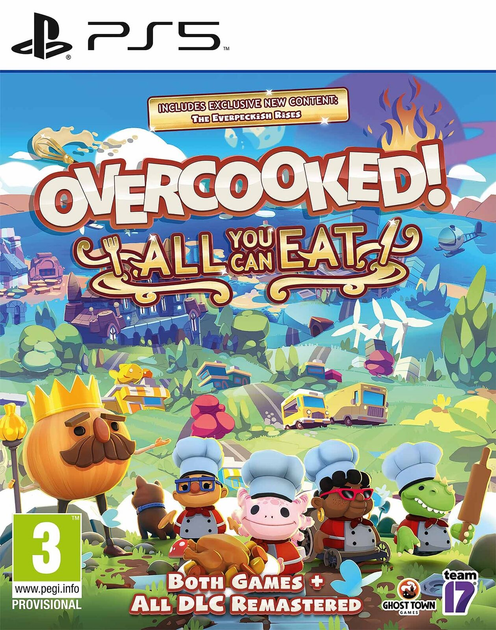 Гра PS5 Overcooked All You Can Eat (Blu-ray диск) (5056208808851) - зображення 1