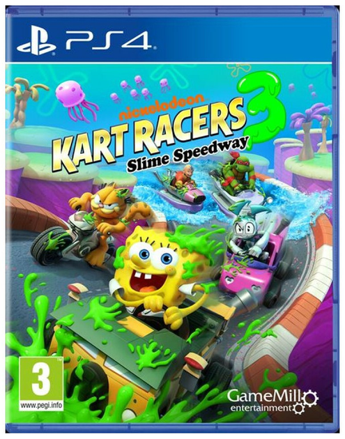 Gra PS4 Nickelodeon Kart Racers 3: Slime Speedway (Blu-ray) (5060968300111) - obraz 1