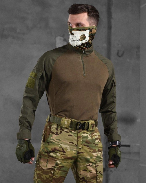 Армейская боевая рубашка убакс S олива (85887) - изображение 1