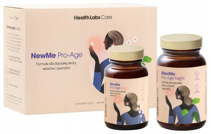 Набір Health Labs Care New Me Pro Age для підтримки вироблення колагену 30 капсул + підтримка вироблення колагену 60 капсул (5905741039997) - зображення 1