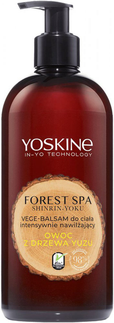 Бальзам для тіла Yoskine Forest Spa Vege інтенсивно зволожуючий Плід з дерева Юдзу 400 мл (5900525072955) - зображення 1
