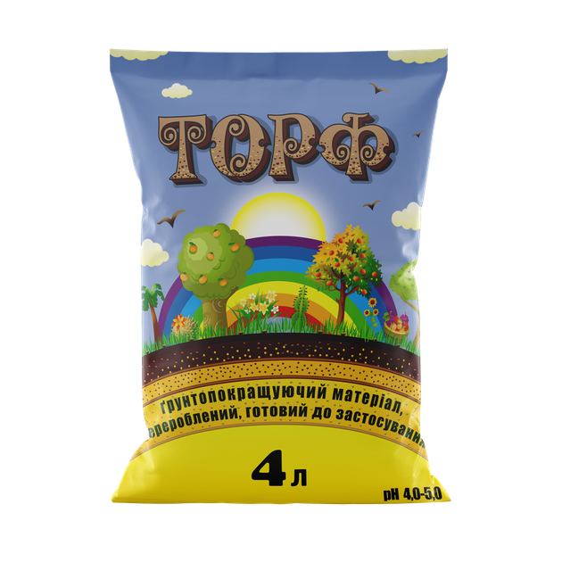 Торф 4 л - Фото 1 Торф 4 л - зображення 1