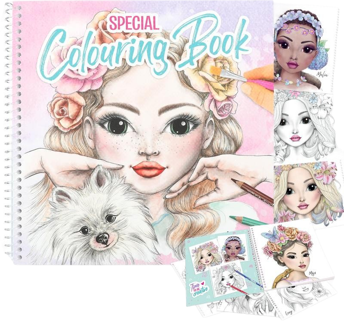 Książka-kolorowanka Depesche TOPModel Special Colouring Book (4010070647728) - obraz 2