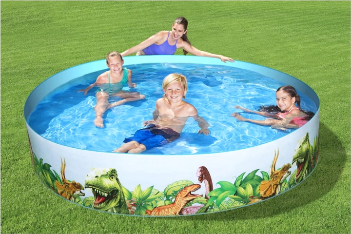 Rozporowy basen dla dzieci Bestway Dinozaury 244 x 46 cm (6942138968026) - obraz 3