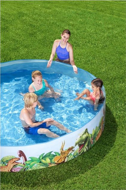 Rozporowy basen dla dzieci Bestway Dinozaury 244 x 46 cm (6942138968026) - obraz 4