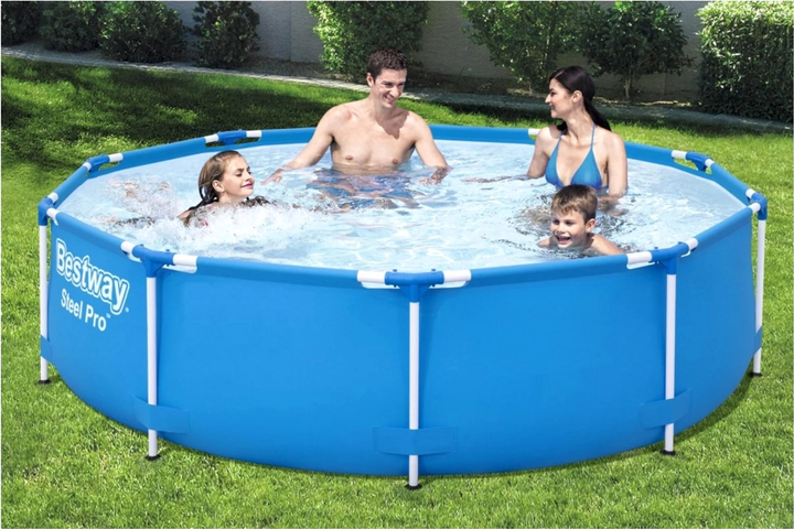 Basen stelażowy Bestway Steel Pro 305 x 76 cm 56677 (6942138972405) - obraz 4