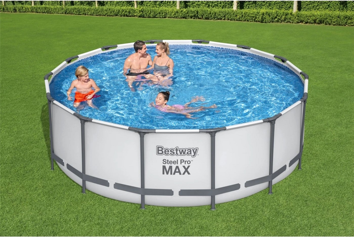 Каркасний басейн Bestway Steel Pro Max 5 в 1 з аксесуарами 427 x 122 см (6941607327517) - зображення 3