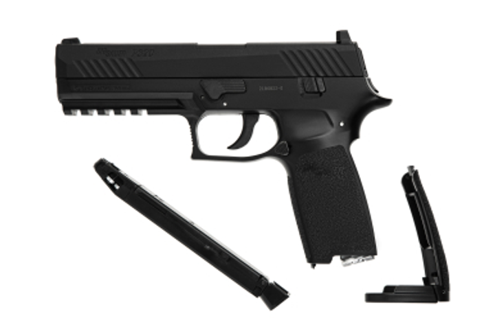Пистолет пневматический Sig Sauer P320 Blowback кал.4,5мм - изображение 2