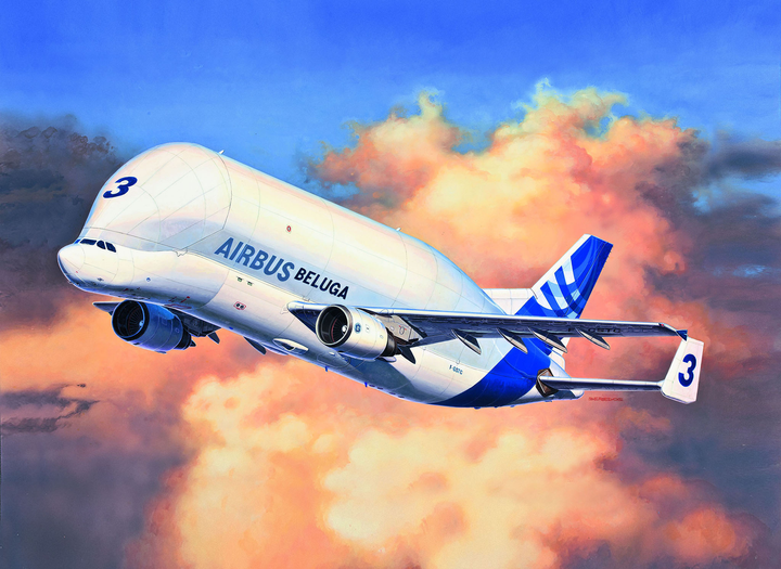 Model do składania Revell Samolot Airbus A300-600ST Beluga skala 1:144 (4009803038179) - obraz 3