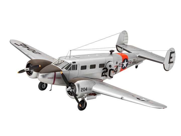 Збірна модель Revell Літак Beechcraft Model 18 масштаб 1:48 (4009803038117) - зображення 2