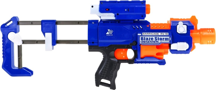 Karabin Blaze Storm z celownikiem laserowym i piankowymi nabojami 20 szt (5903864914993) - obraz 4