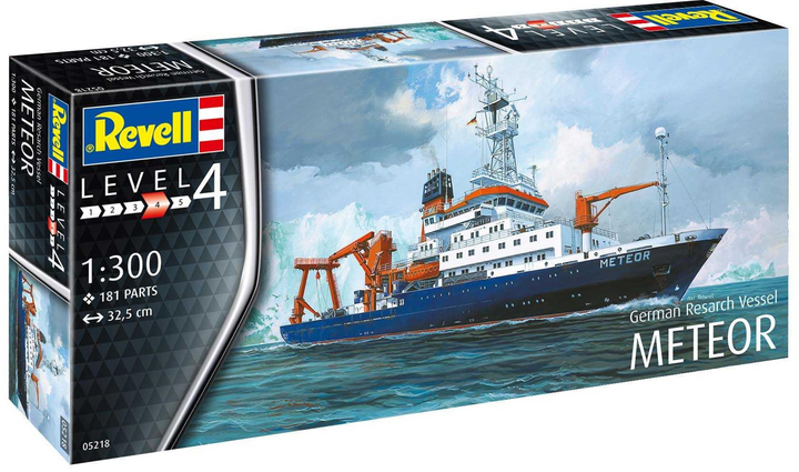 Збірна модель Revell German Research Vessel Meteo масштаб 1:300 (40098030052181 - зображення 1