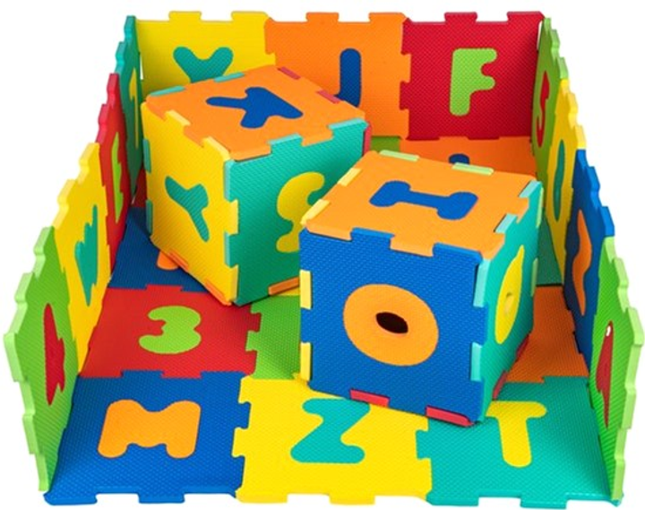 Розвиваючий килимок Numbers Puzzles 36 елементів (5903864958423) - зображення 3