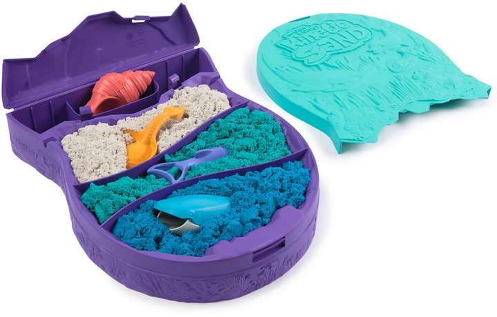 Piasek kinetyczny Kinetic Sand Głębokie morze 680 g (0681147012691) - obraz 2