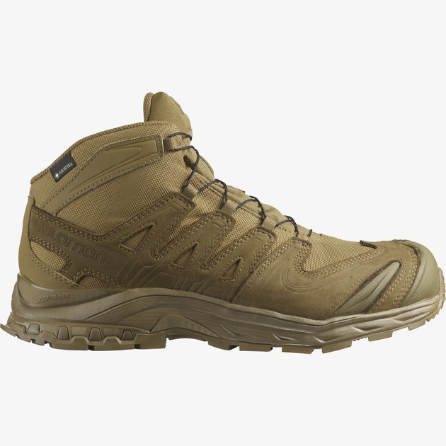 Тактические кроссовки SALOMON XA Forces Mid Gore-Tex l Coyote Brown, размер 40 - изображение 2