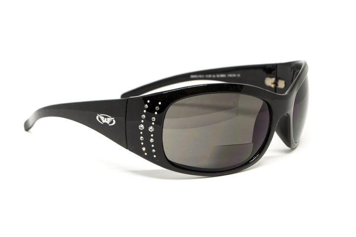 Бифокальные защитные очки Global Vision Marilyn-2 Bifocal (gray +3.0) - изображение 1