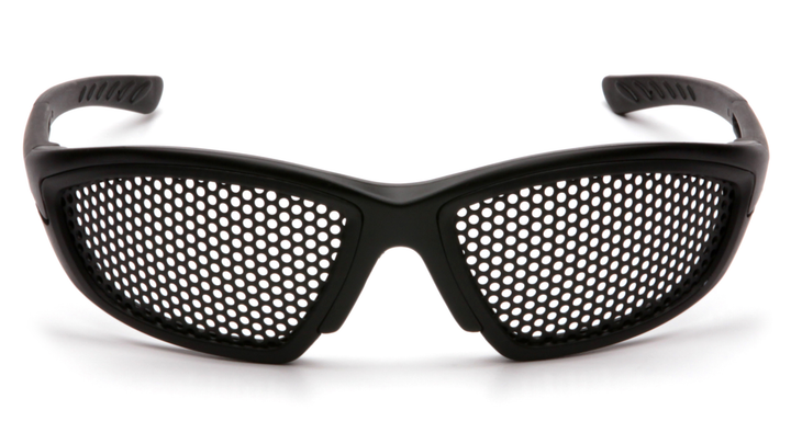 Защитные очки Pyramex Trifecta Perfo (black), сетчатые очки (перфорированые) - изображение 2