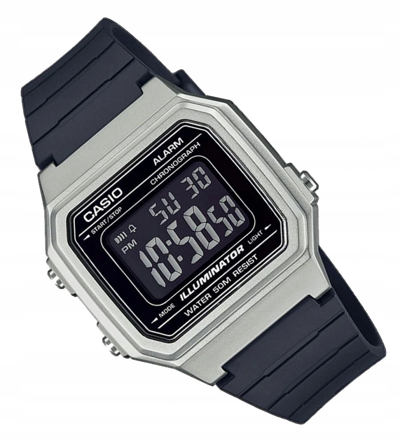 Годинник чоловічий кварцовий Японія Casio Collection W-217HM-7BVEF з полімерним ремінцем (модуль 3454) - зображення 3