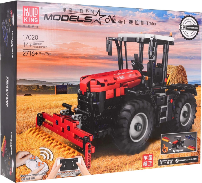 Конструктор Mould King Трактор 2716 деталей (5903864956702) - зображення 7