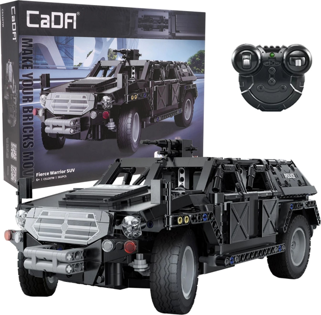 Klocki konstrukcyjne CaDa Fierce Warrior SUV 561 elementów (5903864957471) - obraz 1