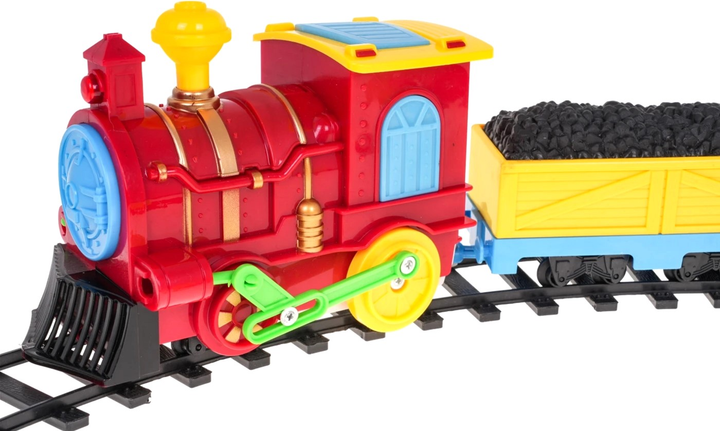 Zestaw do zabawy Shun Da Jia Cartoon Train Give A Kid Happy Childhood (5903864940008) - obraz 3