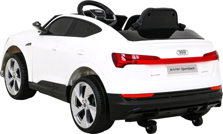 Samochód elektryczny dla dzieci Ramiz Audi E- Tron Sportback Biały (5903864951271) - obraz 5