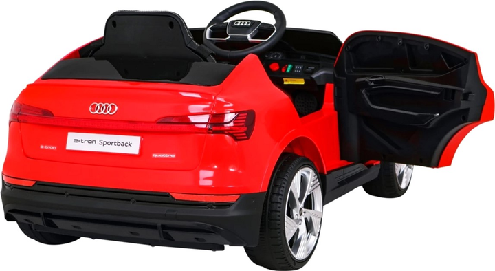 Samochód elektryczny dla dzieci Ramiz Audi E- Tron Sportback Czerwony (5903864951295) - obraz 9