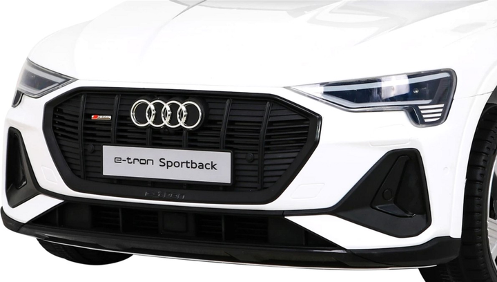 Samochód elektryczny dla dzieci Ramiz Audi E- Tron Sportback Biały (5903864951271) - obraz 10
