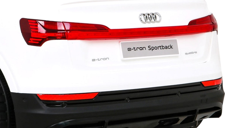 Samochód elektryczny dla dzieci Ramiz Audi E- Tron Sportback Biały (5903864951271) - obraz 11