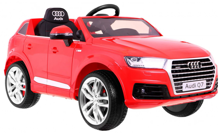 Samochód elektryczny dla dzieci Ramiz Audi Q7 Quattro S- Line Czerwony (5903864905366) - obraz 3