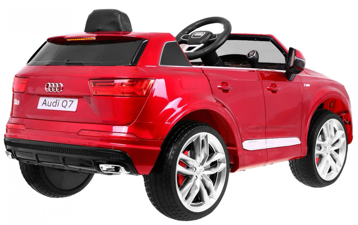 Samochód elektryczny dla dzieci Ramiz Audi Q7 Quatro S- Line Czerwony lakierowany (5903864905397) - obraz 4