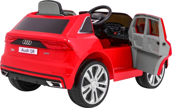 Samochód elektryczny dla dzieci Ramiz Audi Q8 Lift Czerwony (5903864906226) - obraz 8