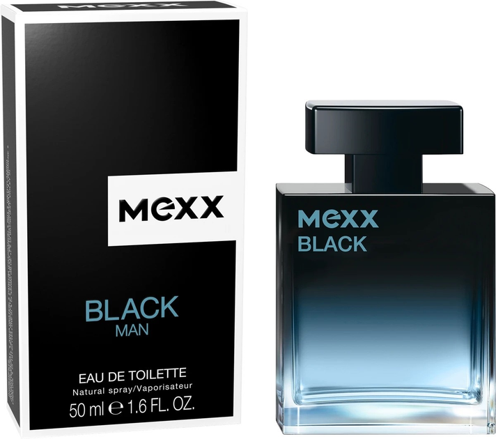 Туалетна вода для чоловіків Mexx Black Man 50 мл (3614228834766) - зображення 2