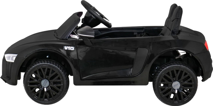 Samochód elektryczny dla dzieci Ramiz Audi R8 Czarny (5903864914504) - obraz 4