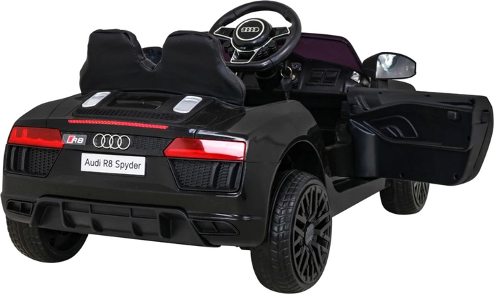 Samochód elektryczny dla dzieci Ramiz Audi R8 Czarny (5903864914504) - obraz 7