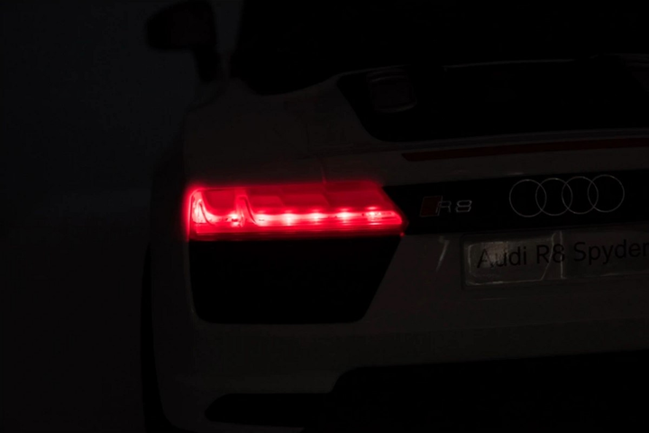 Samochód elektryczny dla dzieci Ramiz Audi R8 Biały (5903864913477) - obraz 14